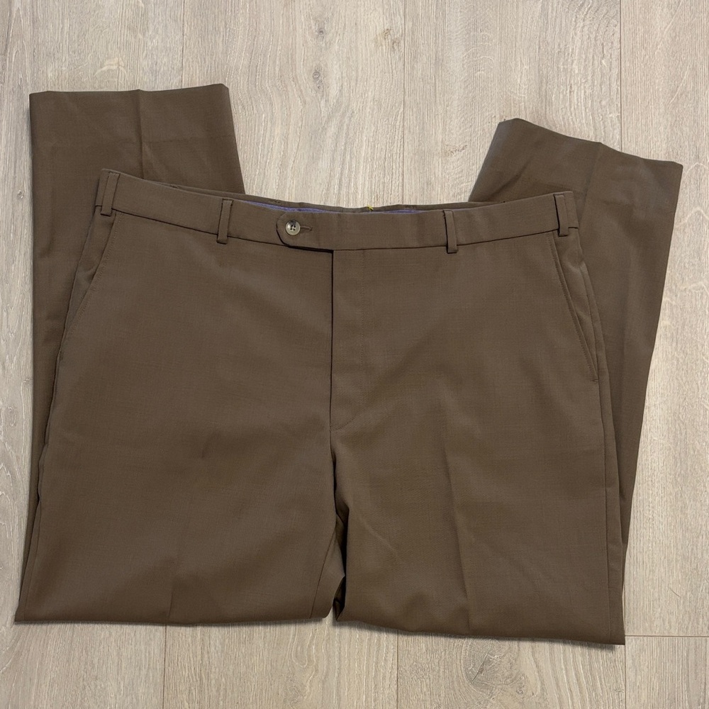 🔥BUNDLESALE Mens 40/30 Neiman Marcus Super 120’s Wool Dress Pants Trousers NWOT